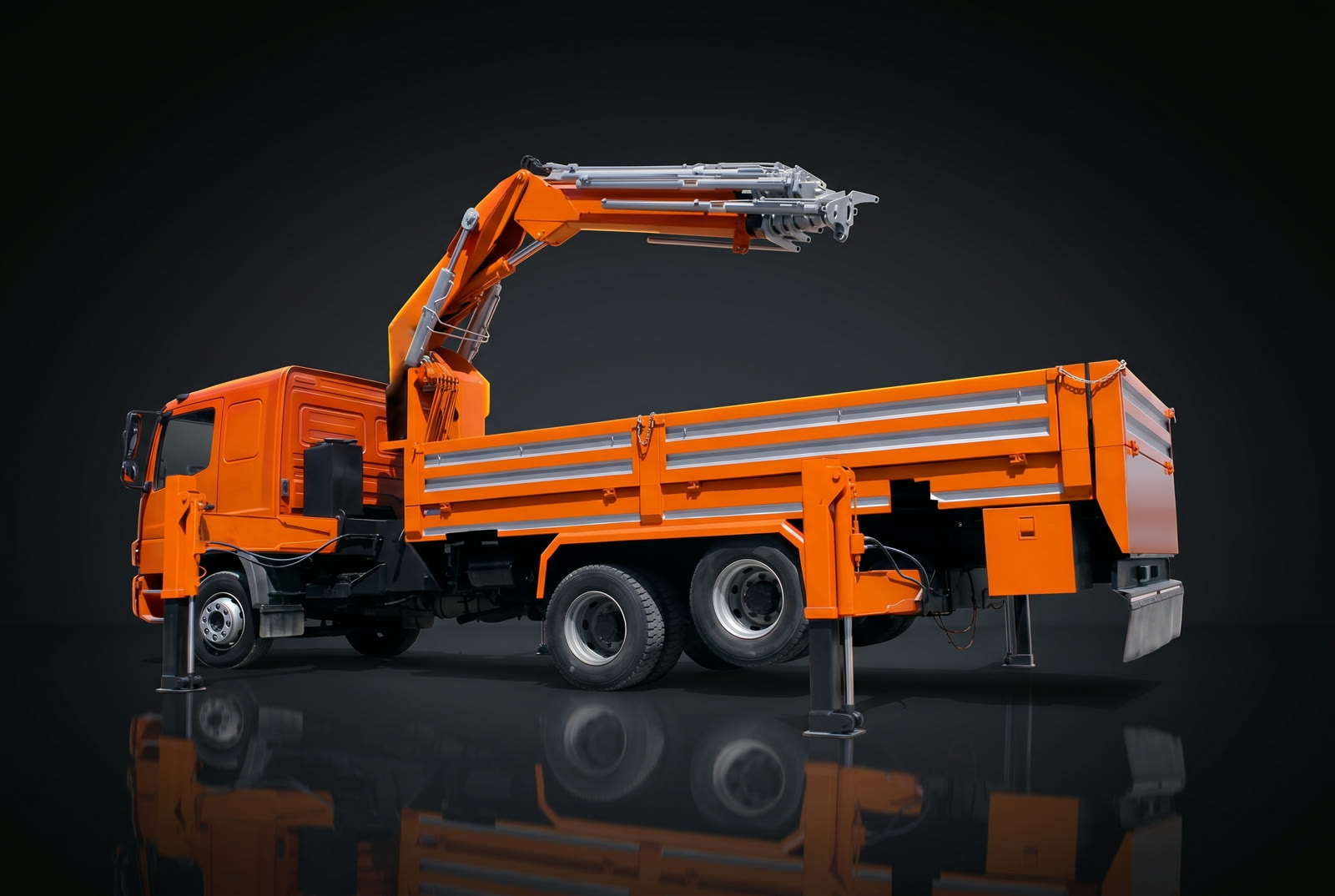 AT-10 hydraulic knuckle boom crane