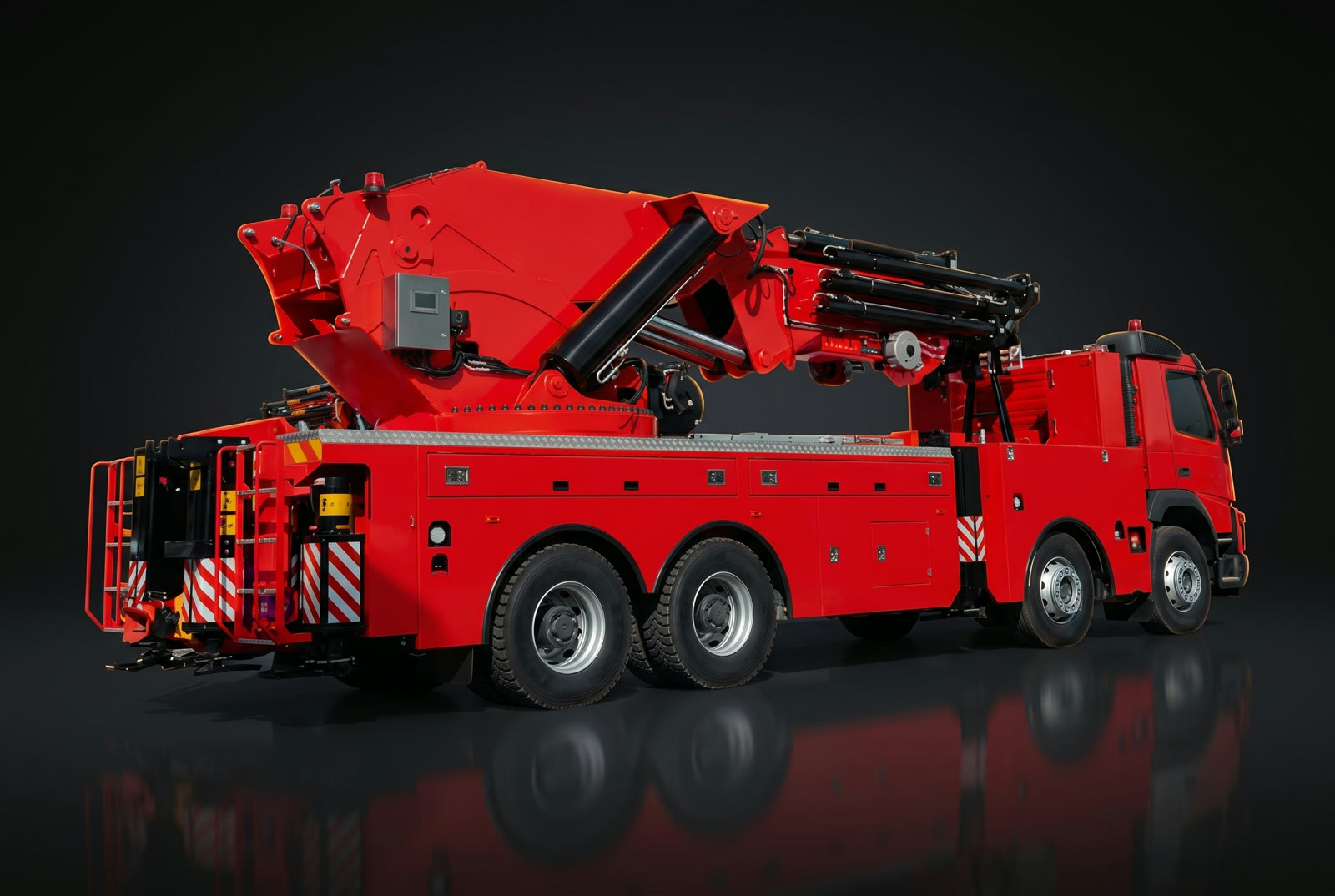 AT-120 hydraulic knuckle boom crane