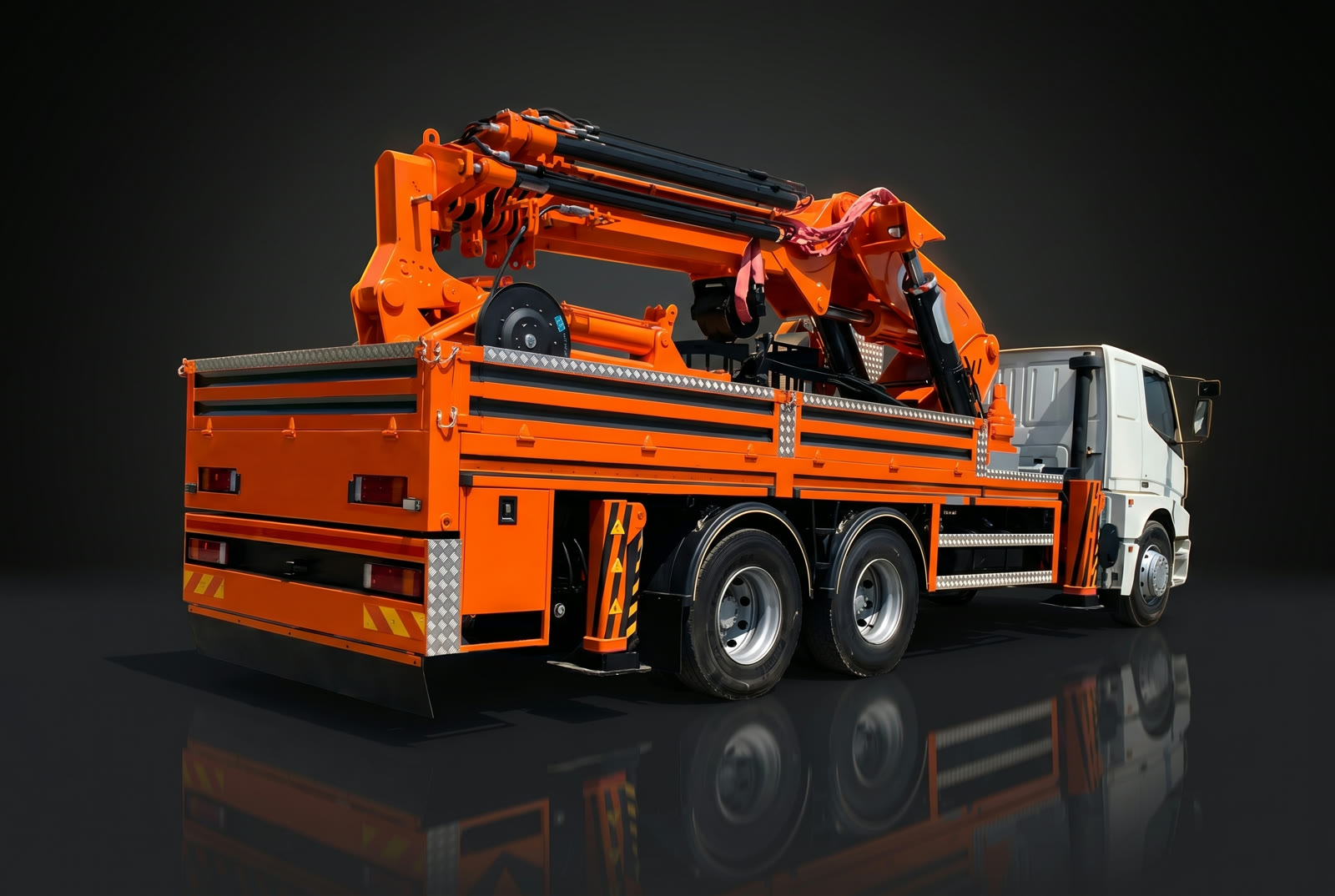 AT-30 hydraulic knuckle boom crane